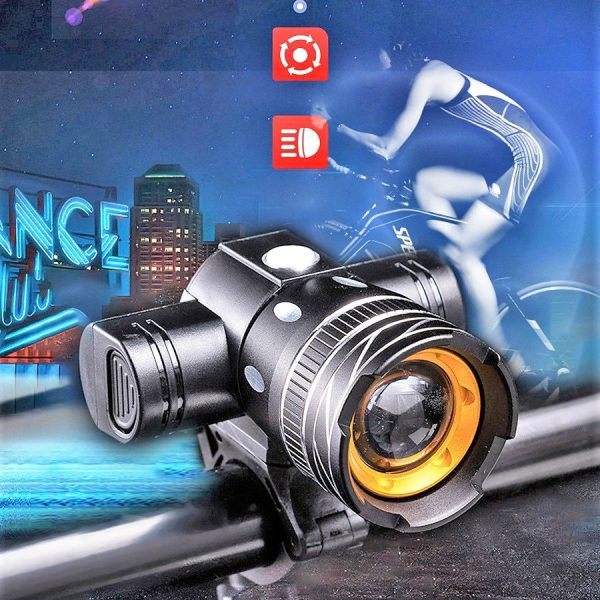 Zatsu® Bici Luz Frontal Batería Extraíble Recargable USB